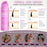 Facial Hair Identifier Spray 114g Hair Identifying Spray with 4Pcs Face Razor for Face Shaving Gentle and Effective Facial Hair Identifier Spray for Dermaplaning Highlights Facial Hair