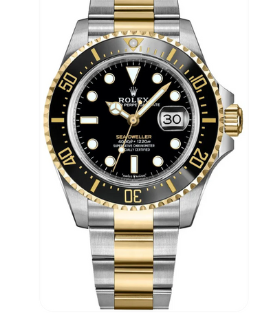 Rolex Sea-Dweller Black Dial Oyster Bracelet Men's Watch 126603-0001